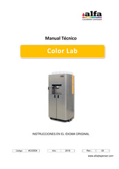 ALFA Color Lab Manual Tecnico