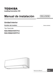 Toshiba RAV-RM301KRTP-E Manual De Instalación