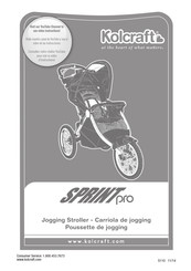 Kolcraft SPRINTpro Manual Del Usuario