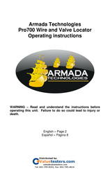 Armada Technologies Pro700 Manual De Instrucciones