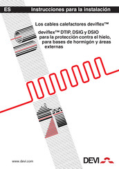 DEVI deviflex DSIG Instrucciones Para La Instalación