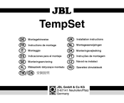 JBL TempSet Indicaciones Para El Montaje