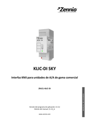 Zennio KLIC-DI SKY Manual De Usuario