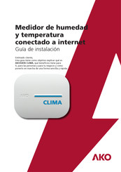 AKO DATA CLIMA Guia De Instalacion