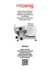 Hkoenig MSX220 Manual De Utilización