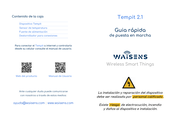 WAISENS Tempit 2.1 Guía Rápida De Puesta En Marcha