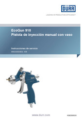 DÜRR EcoGun 910 Instrucciones De Servicio