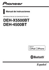 Pioneer DEH-4500BT Manual De Instrucciones