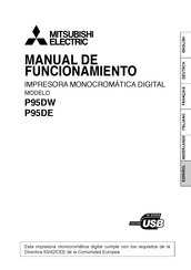 Mitsubishi Electric P95DW Manual De Funcionamiento