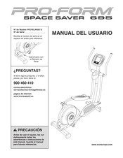 Pro-Form SPACE SAVER 695 Manual Del Usuario