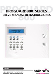 Haibrain PROGUARD800 Serie Breve Manual De Instrucciones