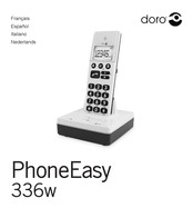 Doro PhoneEasy 336w Manual Del Usuario