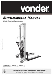 vonder EMN 151 Manual