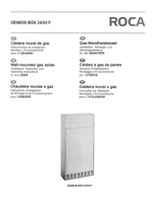 Roca DEIMOS BOX 24/24 F Instrucciones De Instalación, Montaje Y Funcionamiento