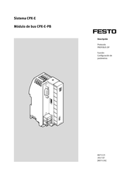 Festo CPX-E Manual Del Usuario