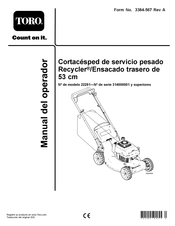 Toro 22291 Manual Del Operador