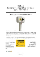 koban KCT 4000 Serie Manual De Funcionamiento