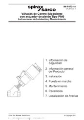 Spirax Sarco PM6 Instrucciones De Instalación Y Mantenimiento