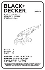 Black+Decker WP600K Manual De Instrucciones