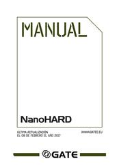 Gate NanoHARD Manual De Instrucciones