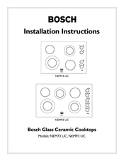 Bosch NEM73UC Instrucciones De Instalación