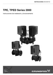Grundfos TPED Serie Manual Del Usuario