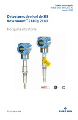 Emerson Rosemount 2140 Guia De Inicio Rapido