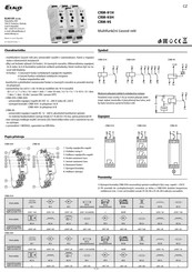 Elko EP CRM-93H Manual Del Usuario