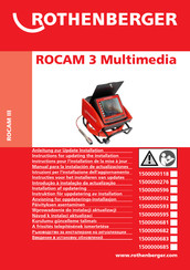 Rothenberger ROCAM 3 Multimedia Manual Para La Instalacion