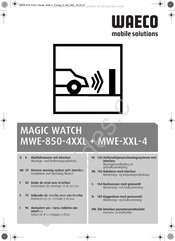 Waeco MAGIC WATCH MWE-850-4XXL Instrucciones De Montaje Y De Uso