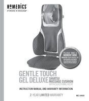 HoMedics MCS-846HJ Manual De Instrucciones