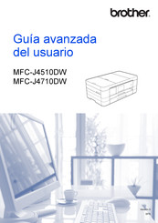 Brother MFC-J4710DW Guía Avanzada Del Usuario