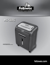 Fellowes MS-460Ci Manual Del Usuario