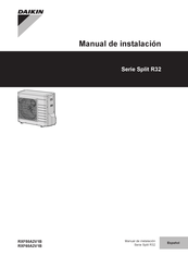 Daikin R32 Split Serie Manual De Instalación