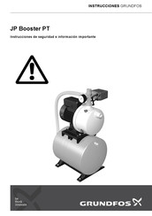 Grundfos JP Booster PT Instrucciones De Seguridad E Información Importante