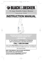 BLACK&DECKER PW1500 Manual De Instrucciones