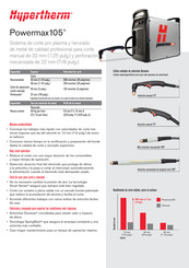 Hypertherm Powermax105 Guia De Inicio Rapido