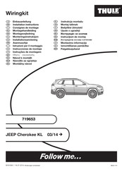 Thule Wiringkit 719653 Instrucciones De Montaje