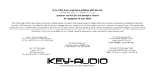 iKEY-AUDIO G3 Manual De Instrucciones