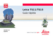 Leica TS11 Guía Rápida