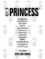 Princess 525289 Instrucciones De Uso