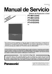 Panasonic PT-61D33VG Manual De Servicio