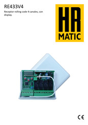 HR Matic RE433V4 Instrucciones De Instalación Y Programación