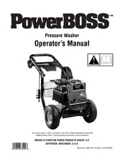 PowerBoss PW101 Manual Del Operador