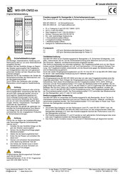 Leuze electronic MSI-SR-CM32 Serie Manual Original