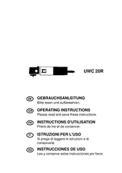 SUHNER UWC 20R Instrucciones De Uso