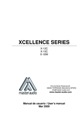 Master audio Xcellence X-12C Manual De Usario