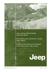 Kolcraft Jeep Liberty Instrucciones