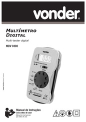 vonder MDV 0300 Manual De Instrucciones