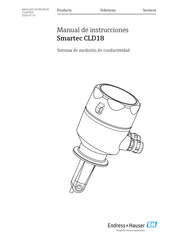 Endress+Hauser Smartec CLD18 Manual De Instrucciones